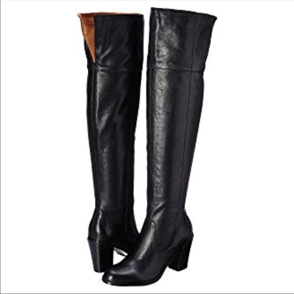 Corso Como Harrison Cuff Tall Boot 100% Leather